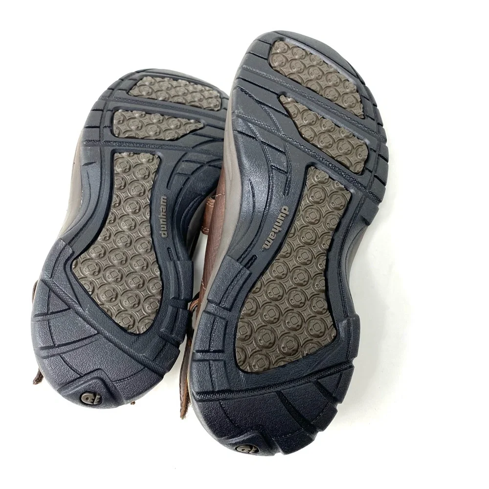 Dunham St. Johnsbury Men’s Leather Sandals Brown New in Box Removable Backstrap
